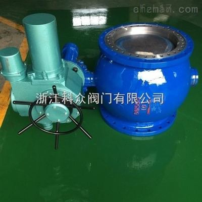 温州PBQ940H大口径电动偏心半球阀 化工管线领域的性能革新与标准选择